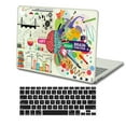 thumbnail image 3 of KSK KAISHEK Only Compatible MacBook Pro 13 inchs Case Release Model M1 A2338/A2289/A2251/A2159/A1989/A1706/A1708, Plastic Protective Case Hard Cover + Black Keyboard Cover, Creative A 4_3, 3 of 5