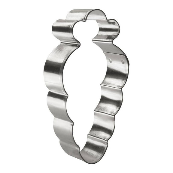 Easter Carrot Cookie Cutter 4 in B1555 - Foose Cookie Cutters - USA Tin Plate Steel