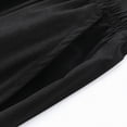 thumbnail image 5 of NOLDARES Sweatpants for Men Fleece Open Bottom Wide Leg Casual Baggy Pants Fashion Elastic Waisted Drawstring Workout Joggers with Pockets(Black,2XL), 5 of 8