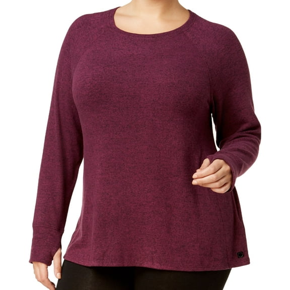 Calvin Klein Womens Performance Plus Size Sweatshirt
