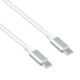 thumbnail image 3 of PKPOWER White 5ft 100W USB-C to USB-C Data Sync Power Adapter Charger Cord Cable For Samsung Galaxy Book2 360 NP730QED Laptop, 3 of 5