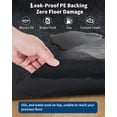 thumbnail image 4 of Gaderth Garage Floor Mat, Heavy Duty Car Mat with PE Waterproof Backing, Shields Against Water Snow Mud Oil, Durable Slip-Resistant Felt Cover for Driveway, Easy to Clean & Trim for Custom Fit, 4 of 7