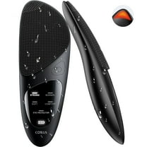 COSLUS Facial Cleansing Brush Silicone Face Scrubber,IPX7 Waterproof,4 Cleansing Modes,Electric Face Brush for Cleaning,Exfoliating,Massaging Black