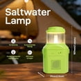 thumbnail image 2 of Salt Water Lamp Powered Emergency Lantern, No Batteries Required, Long-Lasting LED Light for Power Outage, Hurricane, Emergency Kit, Camping & Survival Gear (Green)$$Sport & Recreation Other, 2 of 9