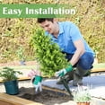 thumbnail image 2 of "Set of 2 Boxwood Topiary Trees - 32\" Artificial Topiary Ball Tree with Ground Spike, UV Resistant Fake Boxwood Bushes Outdoor Plants Shrubs for Front Porch Garden Enterway Home Decor, 2 of 4