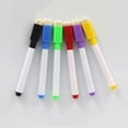 thumbnail image 5 of Carroterr 1Pc Black White board Marker Dry Pen With Eraser Easy Wipe Price Low Lid △> D3Z2, 5 of 9