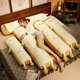 thumbnail image 2 of Almohada de pan de peluche de 110/130cm de largo, bonita simulación de tostada, almohada de muñeca suave, cojín, decoración del hogar, juguetes, regalo de cumpleaños, 2 of 5