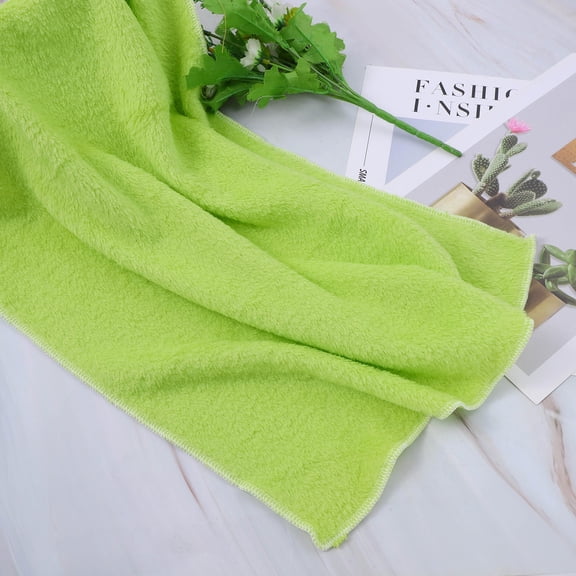 NANDIYNZHI Flannel Blanket Fleece Throw Blanket 19.7x27.6 Inch Green Soft for Couch, Fleece Blanket, Throw Blanket, Large Blanket, Soft Blanket, Cozy Blanket