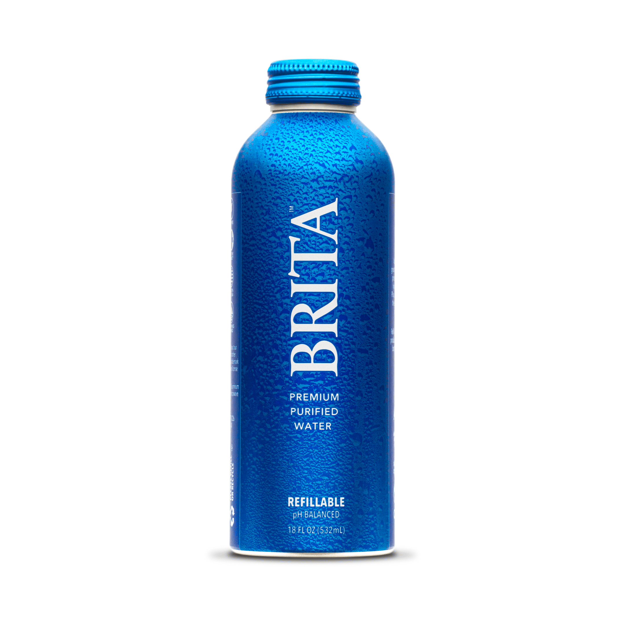 Buy Brita Water Premium Purified Bottled Water, 18 fl oz (12 Pack), BPA