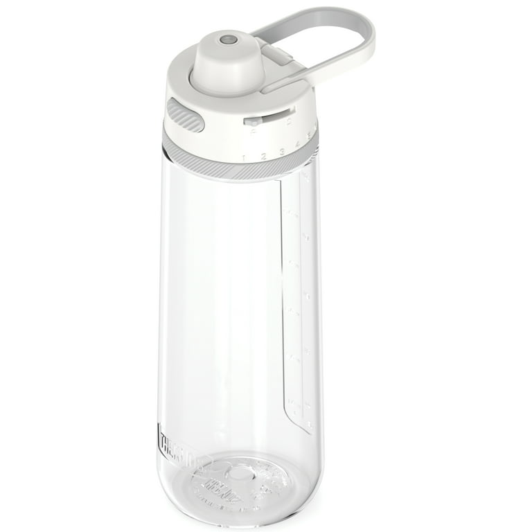 Insulated 23oz Water Bottle - White Marble