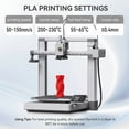 thumbnail image 2 of Epelay PLA Plus 3D Printer Filament, 1.75mm, 1kg Spool, Chocolate Brown, Compatible with Most FDM Printers, 2 of 8