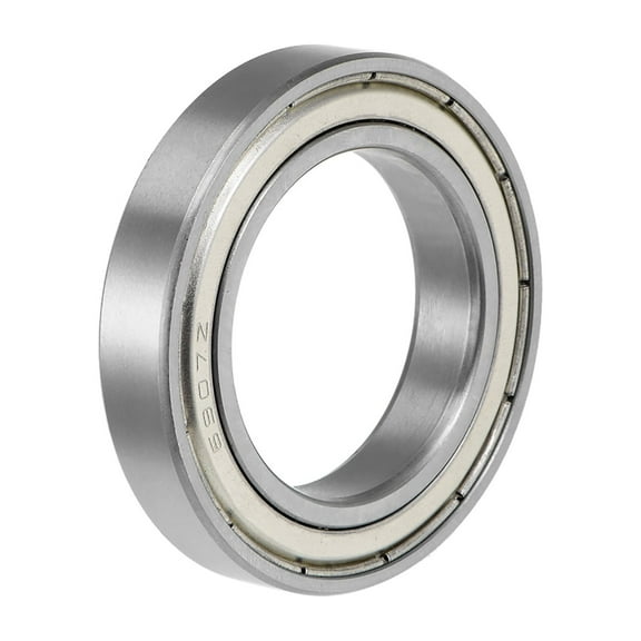 6907Z Deep Groove Ball Bearing, 35x55x10mm Single Shielded ABEC-1 Bearings 1-Pack