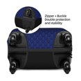 thumbnail image 4 of Kdxio Navy Blue Pattern Luggage Cover for Travel,Elastic and Durable,Fits 18-32 Inch,-No luggage included, 4 of 8