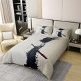 thumbnail image 2 of Erosebridal Housse de Couette 100 % Coton pour Garçon Anime, Lit Simple, Style Japonais Housse de Couette 100 % Coton Format Simple, Déco Anime Samouraï, Réversible (Sans Couette), 2 of 6