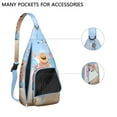 thumbnail image 3 of Journey Friendly Sling Backpack - Lightweight Waterproof Shoulder Bag for Travel, Commute & Daily Adventures, 3 of 4