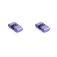 thumbnail image 2 of Thinsony 1/2/3/5 PU For Excellent Grip And Comfort Strong Pulling Racket Overgrip Tape purpel 2PCS, 2 of 6