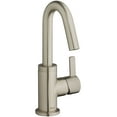 thumbnail image 2 of Danze Amalfi One-Handle Lavatory Faucet Single Hole Mount with 50/50 Touch Down Drain & Optional Deck Plate Included 1.2 GPM Brushed Nickel, 2 of 2