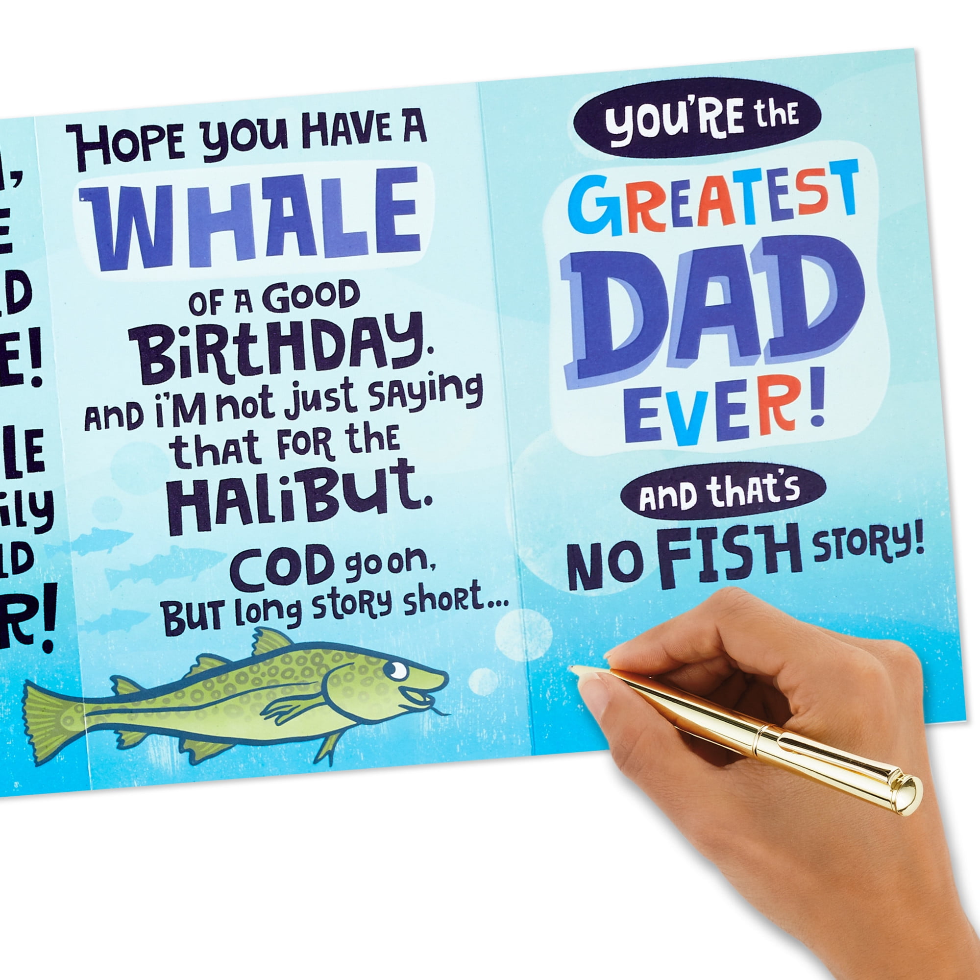 Hallmark Funny Birthday Card for Dad (Fishing for Compliments)