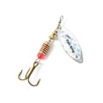 thumbnail image 1 of Sonducket Señuelo duro Lake River, reemplazo de cebo, anzuelo de púas de pescado de Metal, Wobblers de lentejuelas, aparejos de pesca Plata clara Tipo 2 10piezas, 1 of 6