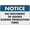 Warning Sign 4, variant on Notice No Graffiti Sign 8"x12", Aluminum Tin Warning Signs for Home Outdoor Garden, Weatherproof Policy Sign for Property