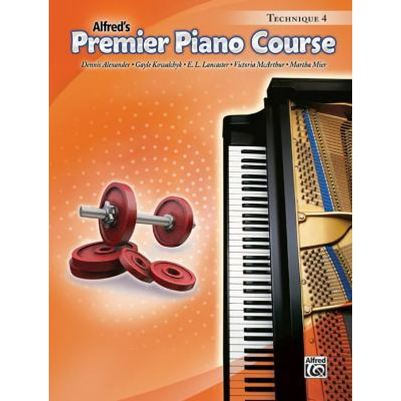 Pre-Owned Premier Piano Course Technique, Bk 4 (Paperback) 0739065424 9780739065426