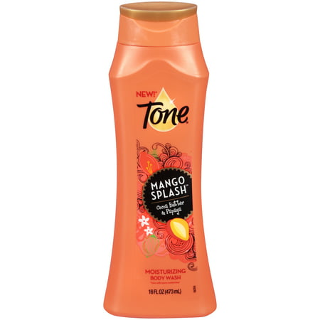 Tone Body Wash, Mango Splash, 16 Ounce (Best Toning Body Wash)