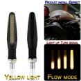 thumbnail image 2 of IKemiter 2 Pcs Moto 12 LED Indicateur de Signal de Virage Clignotants Lumière Fluide Marqueur de Frein d'Embrayage de Guidon, 2 of 7