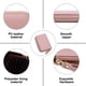thumbnail image 4 of Titular de la tarjeta de crédito, cartera pequeña de cuero con cremallera para las mujeres, cartera del monedero de la tarjeta de crédito, 4 of 5