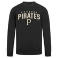 thumbnail image 2 of Men's Levelwear Black Pittsburgh Pirates Zane Team Arch Pullover Sweatshirt, 2 of 3