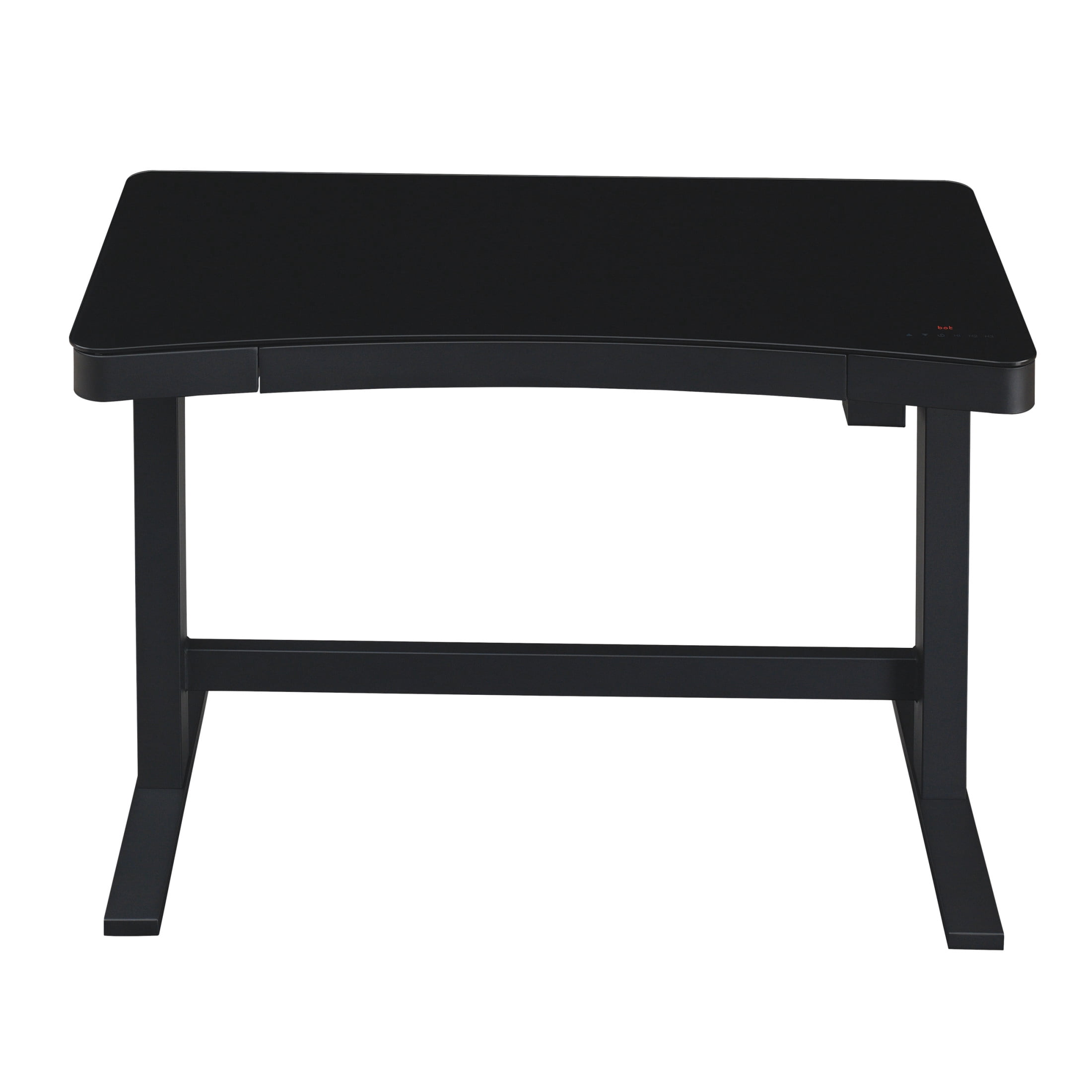 Twin Star Home 47" Ashford™ Adjustable Height Desk, Shadow Black