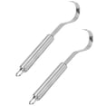 thumbnail image 1 of unbranded 2Ud Rallador Y Raspador De Y Queso De Acero Inoxidable Color Plata Con Ergonómico, 1 of 8
