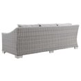 thumbnail image 5 of Lounge Sofa, Rattan, Wicker, Grey Gray, Modern Contemporary Urban Design, Outdoor Patio Balcony Cafe Bistro Garden Furniture Hotel Hospitality, 5 of 8