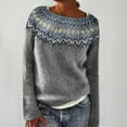 thumbnail image 2 of 2025 Chandails pour Femmes Hiver Col Roulé Automne Décontracté Ample Long Chandail-Over Manches Tricoté, 2 of 4