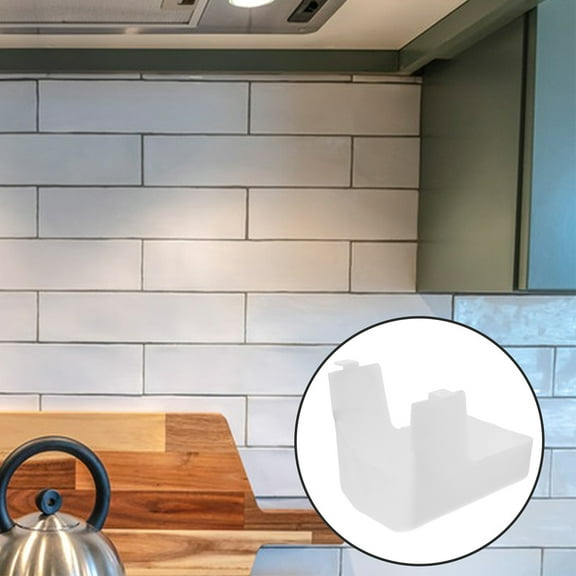 OFFIGAM Hood Cover Lampshade White Plastic 2Pcs