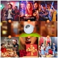 thumbnail image 4 of Advancent Proyector Starry Sky USB Player 6W Lámpara de proyección LED Compatible con Bluetooth V5.0 110-220V Ambiente de boda Luz de iluminación RGB Iluminación y accesorios Blanco Advancent HA009669-01B, 4 of 6