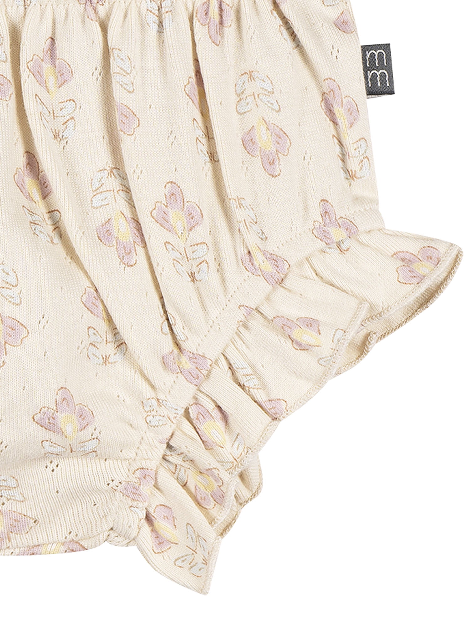 Modern Moments by Gerber Baby Girl Organic Smocked Bloomer Short, Sizes 0/3 Months - 24 Months