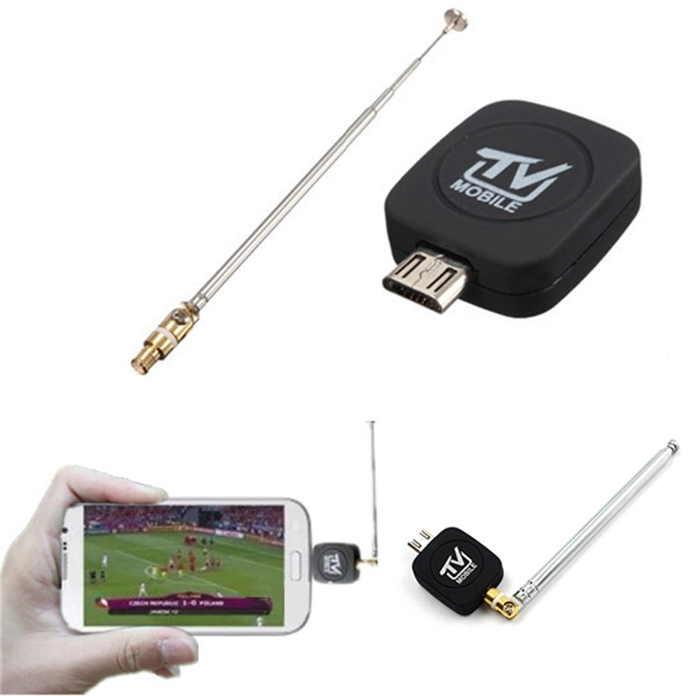 Mini Micro USB DVB-T TV Tuner Receiver Stick for at Least Android 4.0 Digital Satellite Dongle Receiver for Smart Phone 