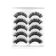 thumbnail image 1 of Pestañas con volumen y ligeras, pares, estilo visón, multipack de pestañas, 10 pares de pestañas postizas de visón, pestañas dramáticas de visón, 8D, 1 of 8
