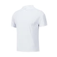 thumbnail image 5 of Hooded T Shirts for Men Summer Solid Casual Crew Neck Short Sleeve Mens T-Shirts Sports Top, 5 of 6