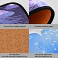 thumbnail image 2 of 2-Piece Kitchen Mat Set Non Slip Washable Floor Mats Decorative Rugs for Kitchen Sink Laundry Jellyfish in Space, 2 of 7
