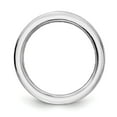 thumbnail image 2 of Prizma Sterling Silver Rhodium-plated Channel-Set Colorful CZ Eternity Band Ring, 2 of 6