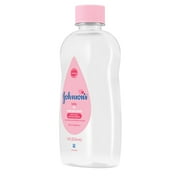 Johnsons Baby Body Moisturizing Oil, Liquid Mineral Oil for Baby Massage, Original, 14 fl oz