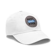 thumbnail image 2 of Dad Hat with Leather Patch (Round), 2 of 5
