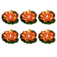 thumbnail image 7 of 6 Pack Floating Pool Lights Battery Driven Water Led Floating Lights for Weddings Anniversaries and Garden Decorations, 7 of 7