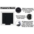 thumbnail image 5 of CORE ART 4x4 Picture Frames Soft Blue Photo Frames Set of 2, Square Colorful Frame with HD Plexiglass, Wall or Tabletop Display, 5 of 5