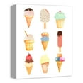 thumbnail image 2 of Creative Products Ice Cream Pattern 1 11 x 14 Canvas Wall Art, 2 of 5