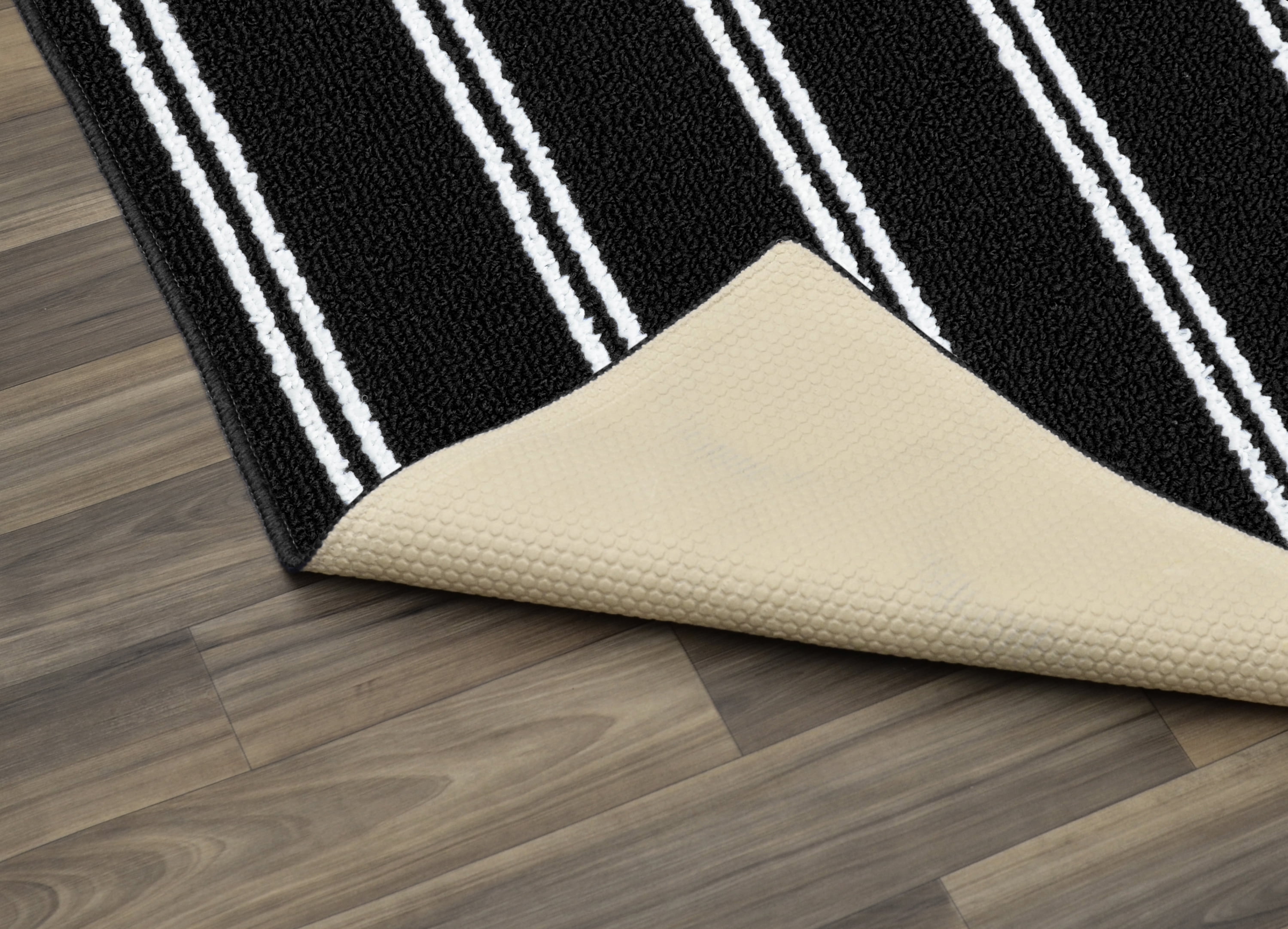 Garland Rug Avery Black Indoor Area Rug, 3'6" x 5'
