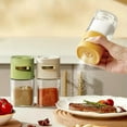 thumbnail image 4 of Metering Salt Shaker Push Type Seasoning Salt Dispenser Salt Tank Sugar Bottle Spice Pepper Salt Shaker Jar Can Bottle, 4 of 7