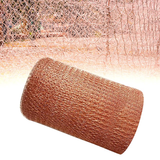 Bloqueador de agujeros de malla tejida de cobre shamjiam 127mmx12m