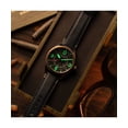 thumbnail image 2 of AVI-8 Spitfire Smith Distressed Blue Leather Strap Blue Dial Automatic AV-4090-05 Men's Watch, 2 of 5